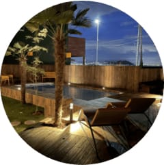 岩屋温泉 絵島別庭「海と森」 温泉付貸切施設